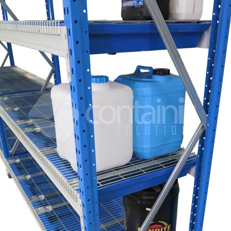 Starter Bay - includes 4 Mesh shelves with Bunds