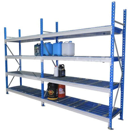 Starter Bay - includes 4 Mesh shelves with Bunds