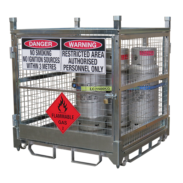 Transportable Gas Cylinder Cage