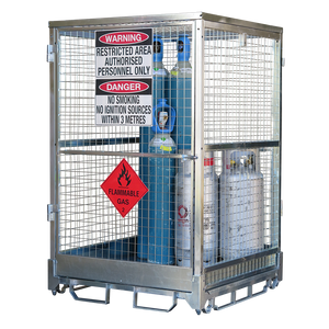 Mobile Gas Cylinder Cage