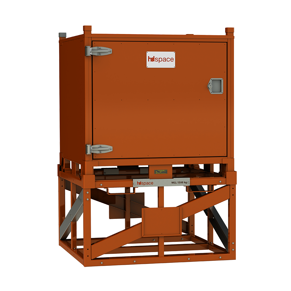 Heavy Duty Site Box/Storage Container Stand – HD Space