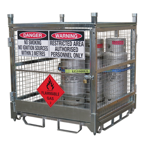 Transportable Gas Cylinder Cage